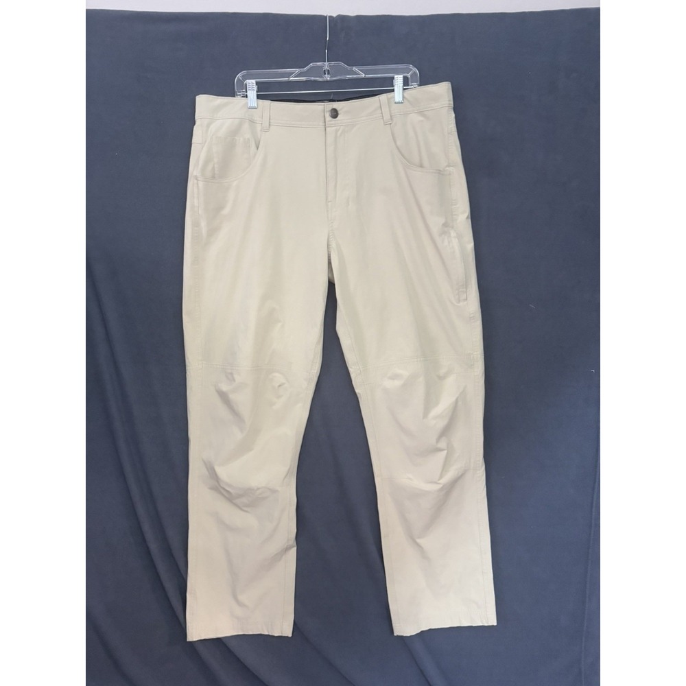 Ascend Bass Pro Shops Performance Trail Pants Mens 38x32 Light Tan Outdoor Trail